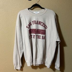 Project Social T: City By the Bay Grinded Sweatshirt